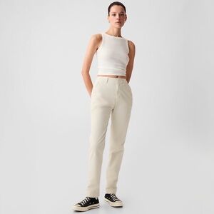 Gap Mid Rise Downtown Khakis in Chino Beige